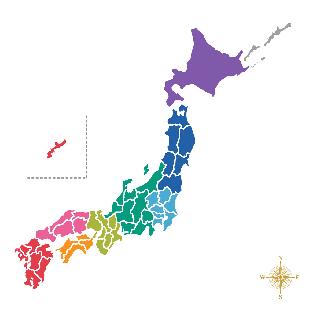 日本地図